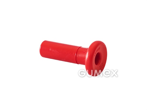 Uzavírací zátka JOHN GUEST, vnější průměr hrdla 6mm, acetal kopolymer, červená